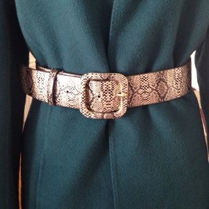 💕 Faux Rattlesnake Belt💕